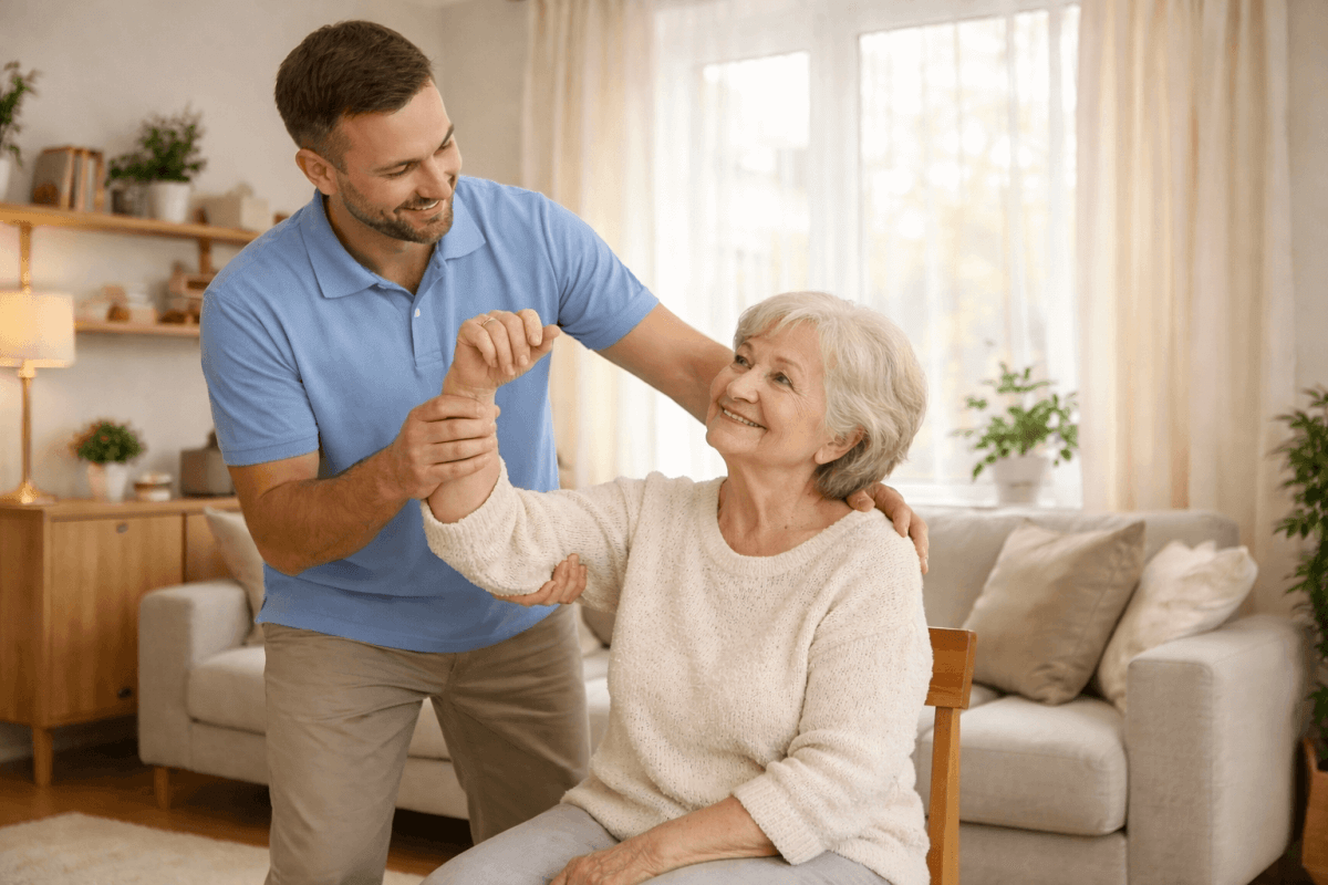 Rehabilitacja seniora po pobycie w szpitalu – poradnik dla rodziny